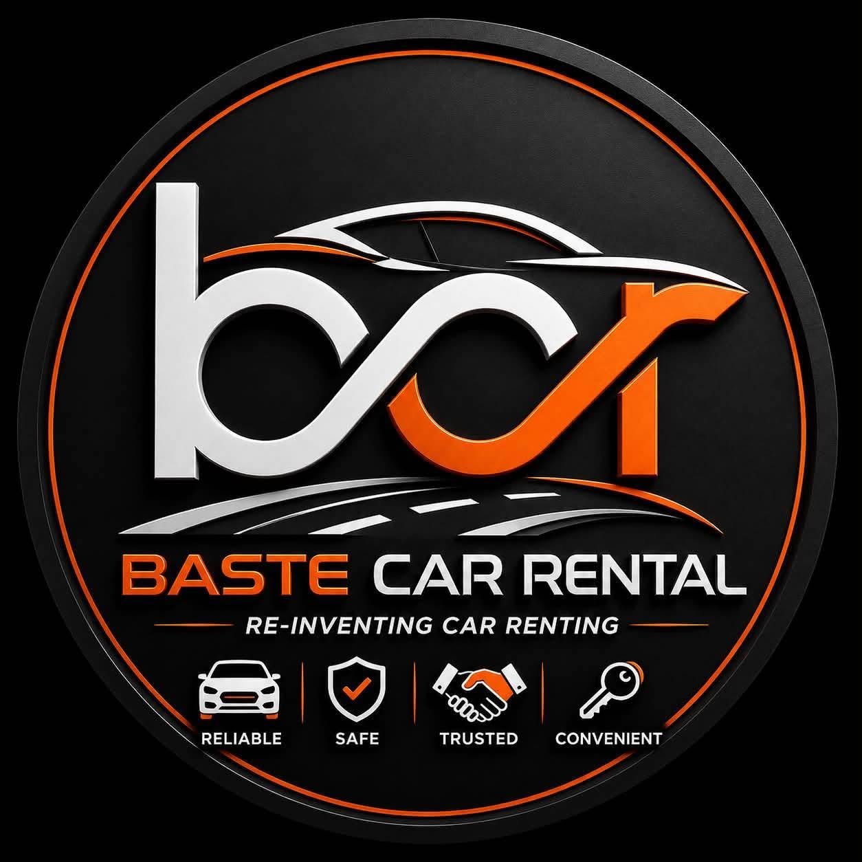 Baste Car Rental Logo